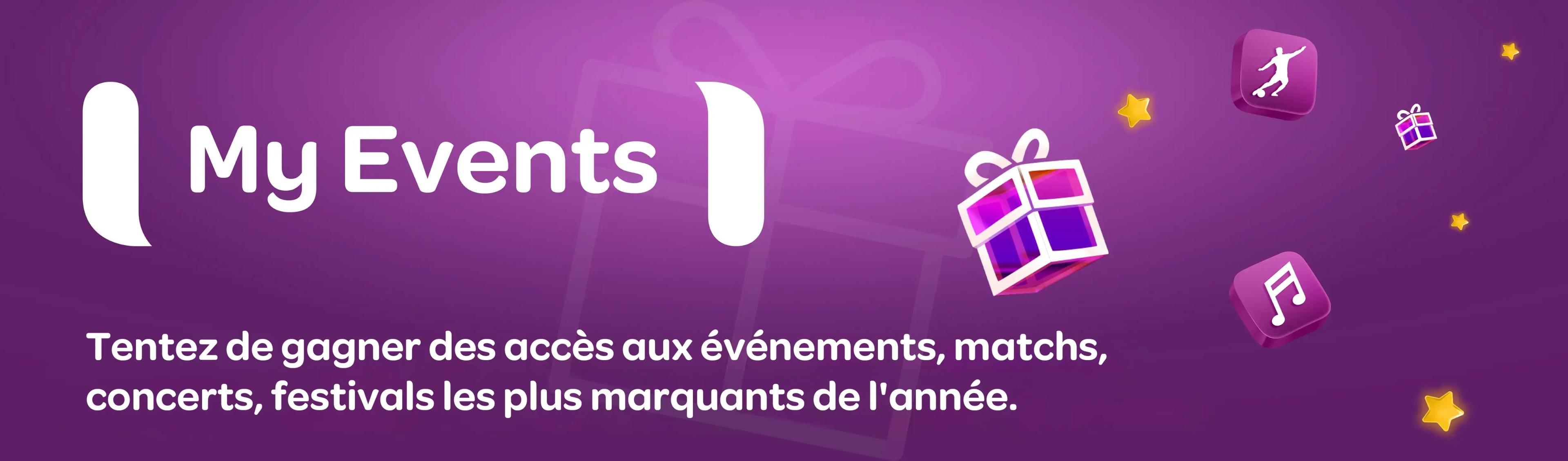 <p>Fidelite Myevents banner</p>